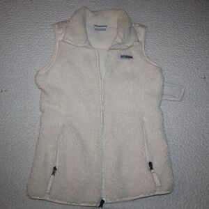 Women's size Small Columbia brand fleece vest